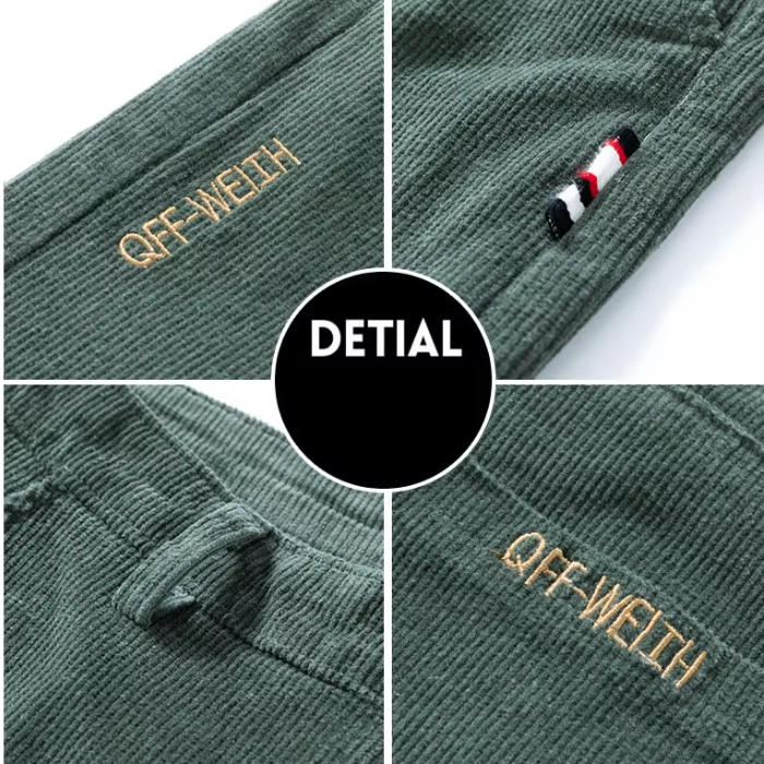 Odette - Corduroy broek met fleece voering en isolatie.