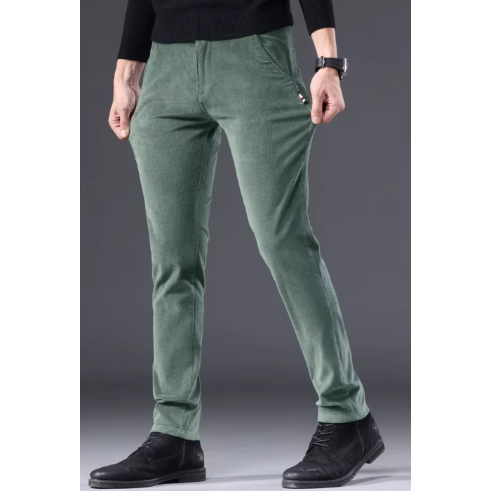 Odette - Corduroy broek met fleece voering en isolatie.
