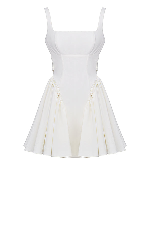 Kinsley - Mini Jurk met Strik