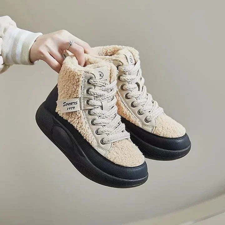 Malika - Orthopedische damesschoenen met dikke zolen