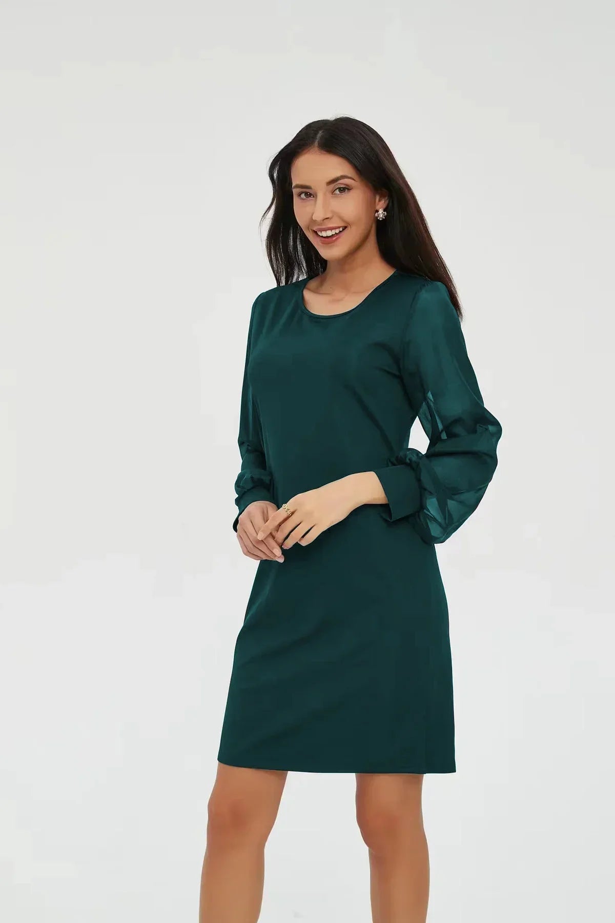 Emmaline - Transparante Zomerjurk voor Dames