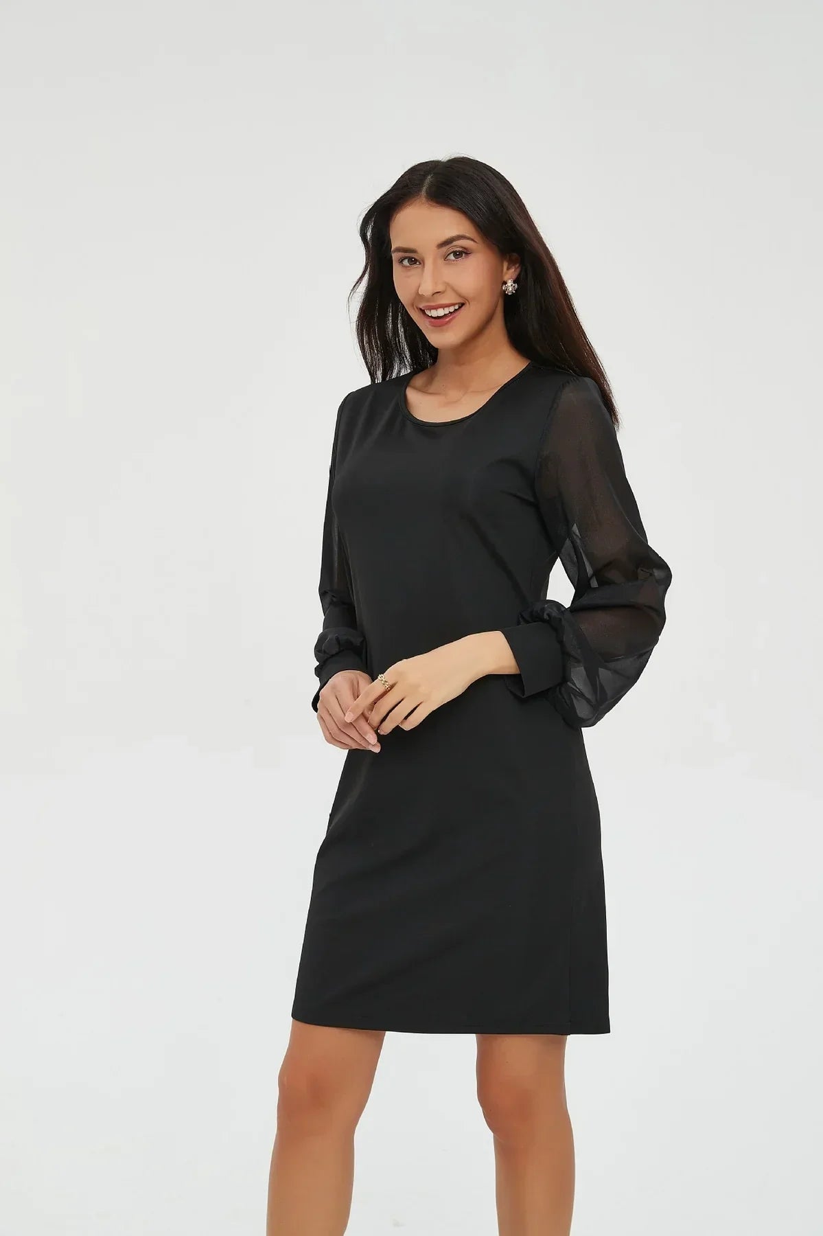 Emmaline - Transparante Zomerjurk voor Dames