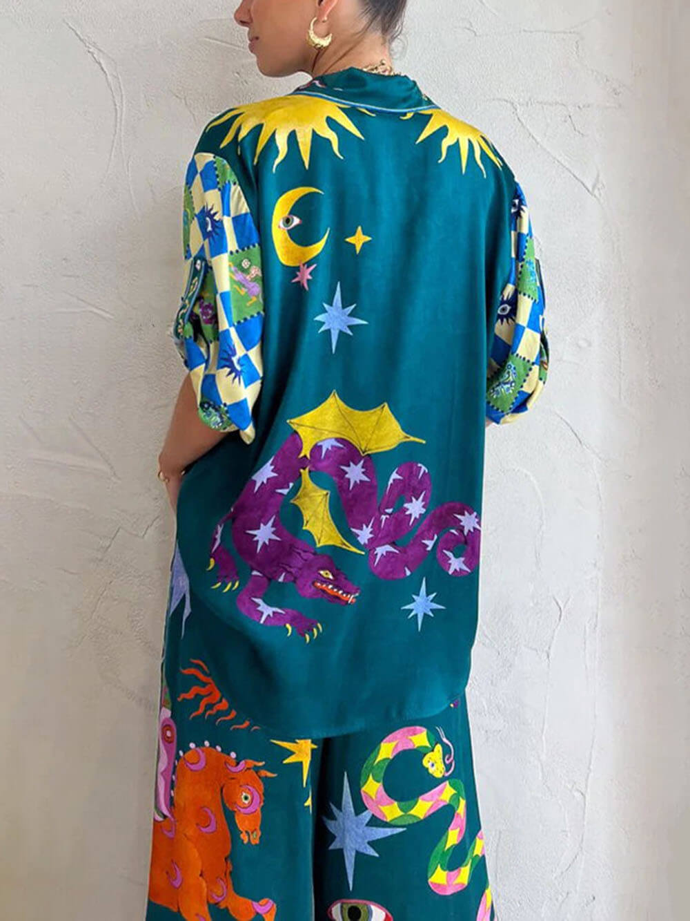 Alide - Hemels Print Co-Ord Set