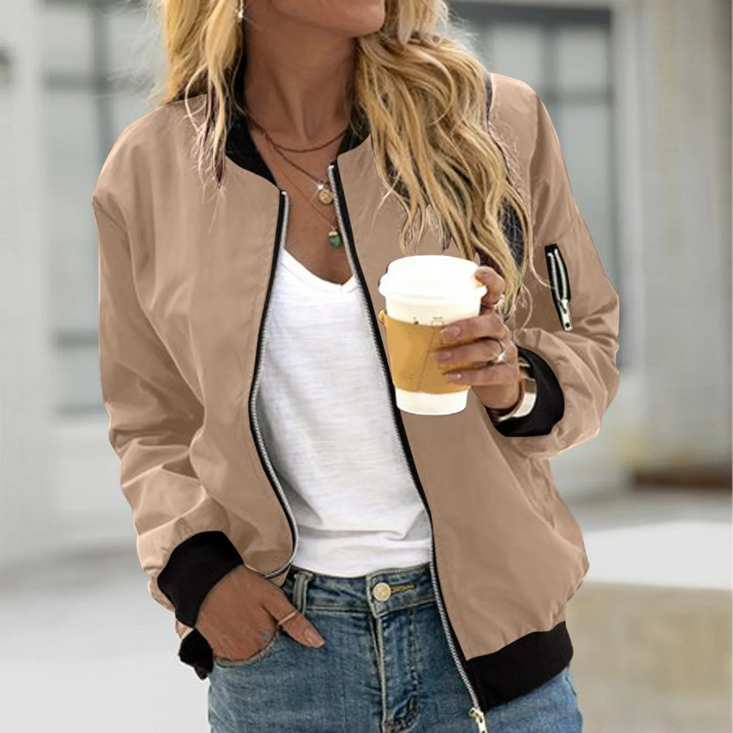 Miel - Trendy Bomberjas voor Vrouwen