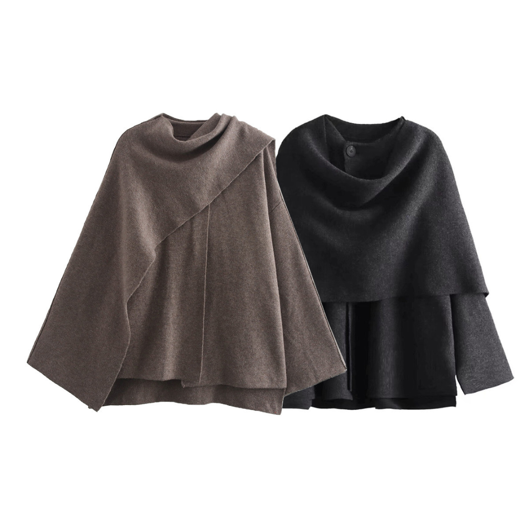 Liana - Asymmetrische Cape Top