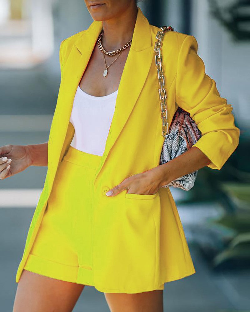 Luna - Blazer en Shorts Set