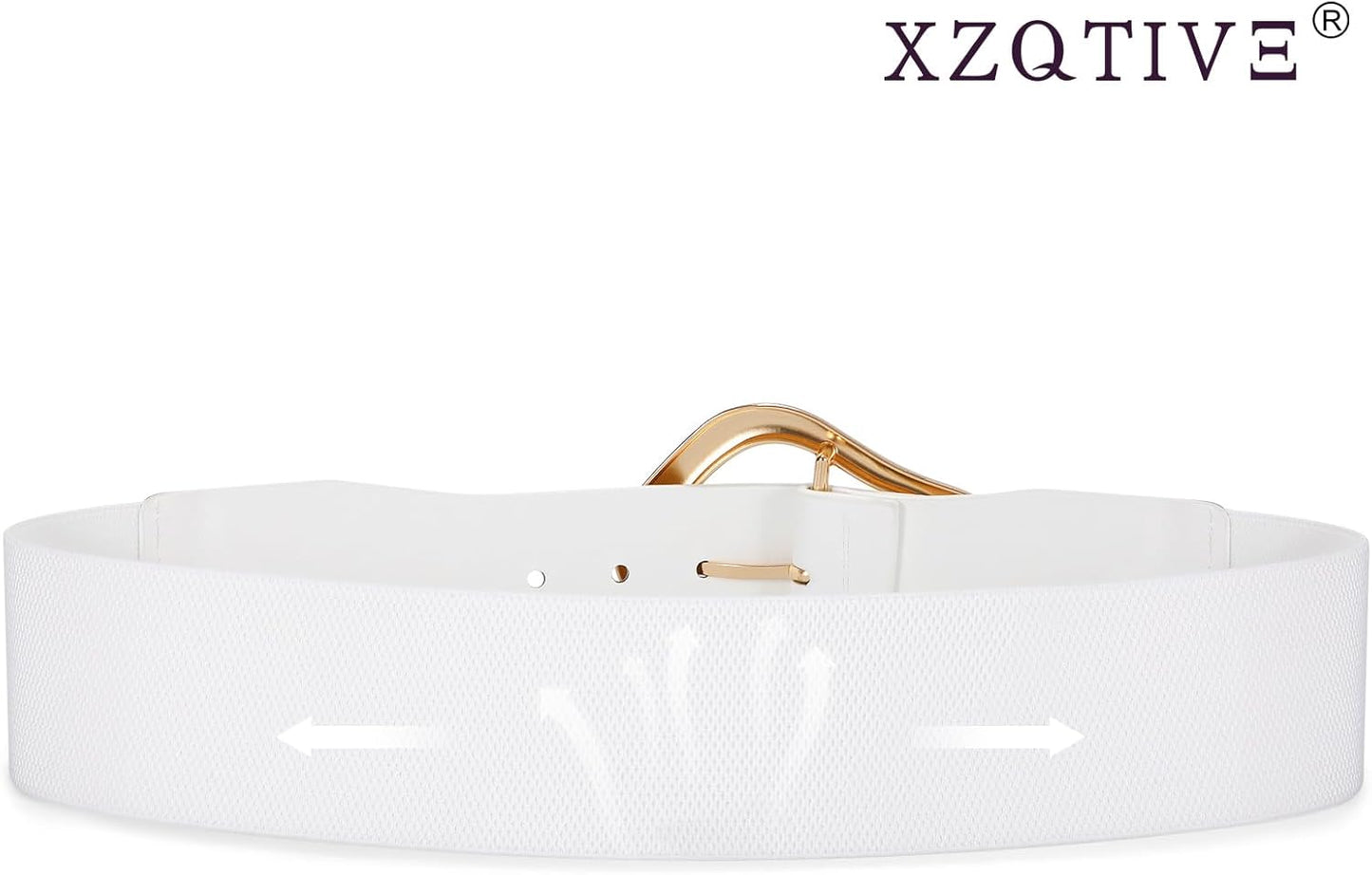 Ella - Brede Elastische Riem met Abstract Ontwerp voor Vrouwen