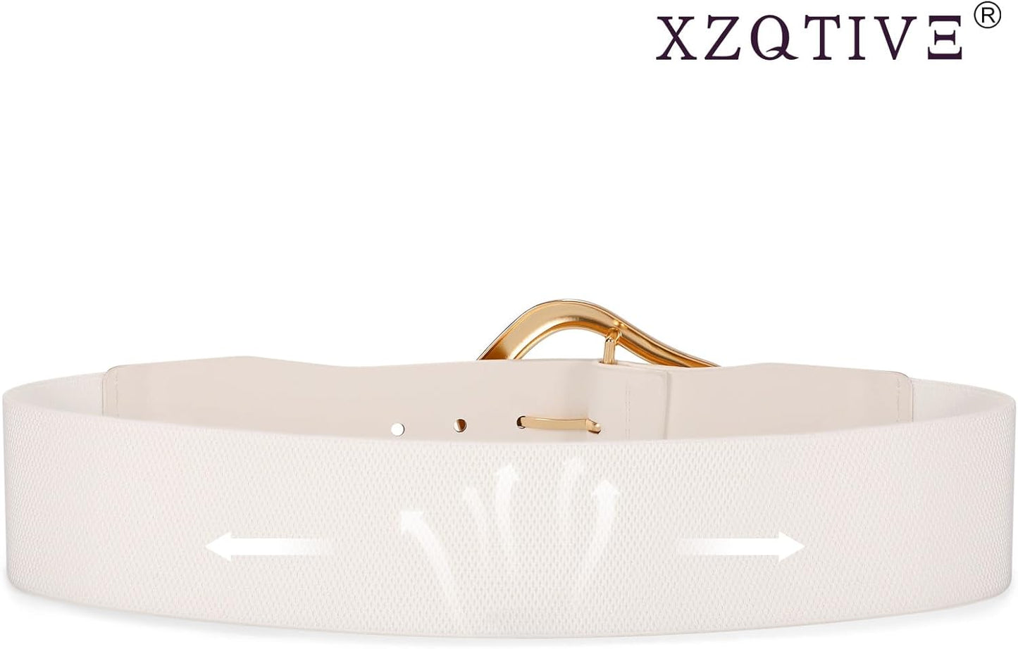 Ella - Brede Elastische Riem met Abstract Ontwerp voor Vrouwen