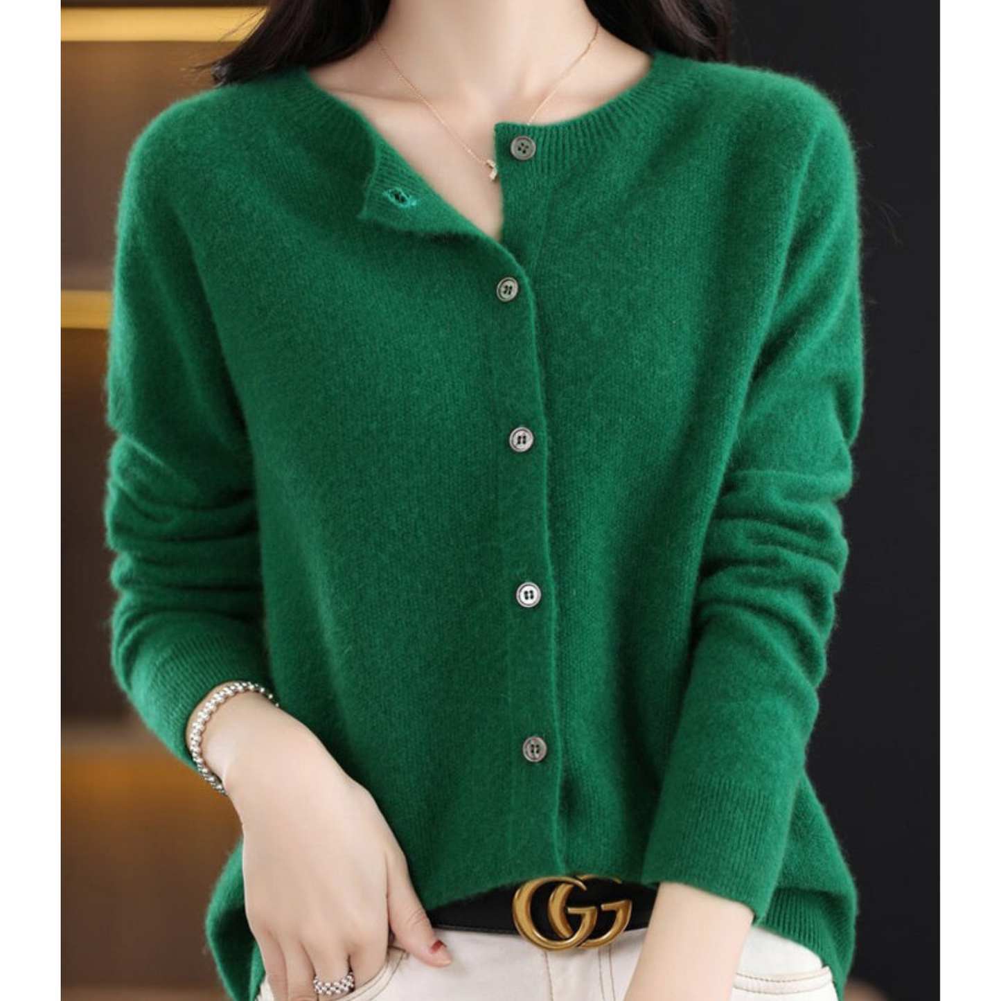 Phileine - 100% Merino Wol Dames Cardigan