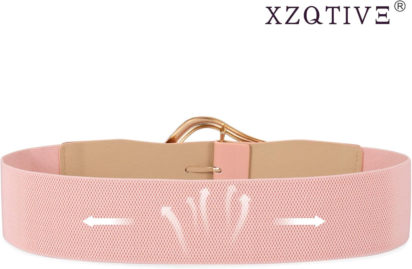 Ella - Brede Elastische Riem met Abstract Ontwerp voor Vrouwen