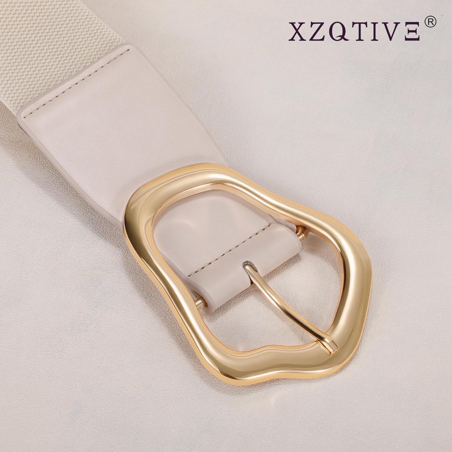 Ella - Brede Elastische Riem met Abstract Ontwerp voor Vrouwen