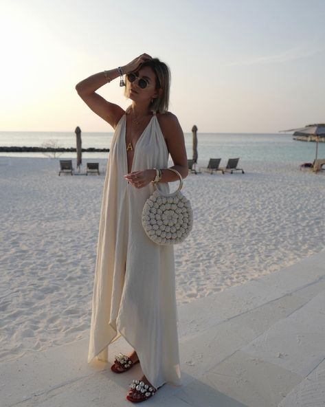 Agatha - Zwierige Halter Strandjurk