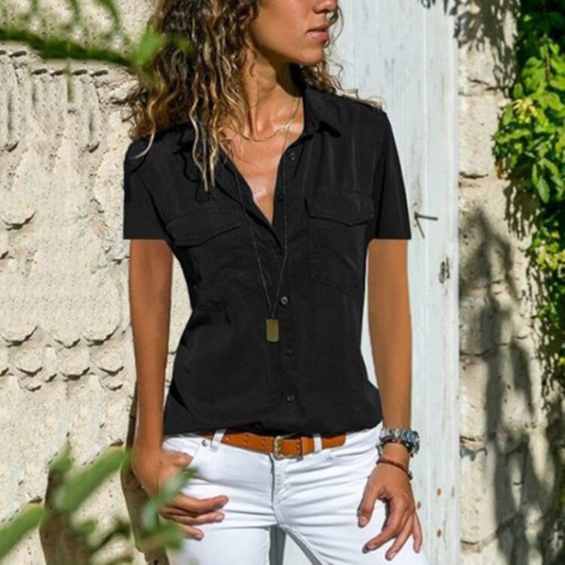 Georgina - Casual Chic Streetwear Stijl Blouse