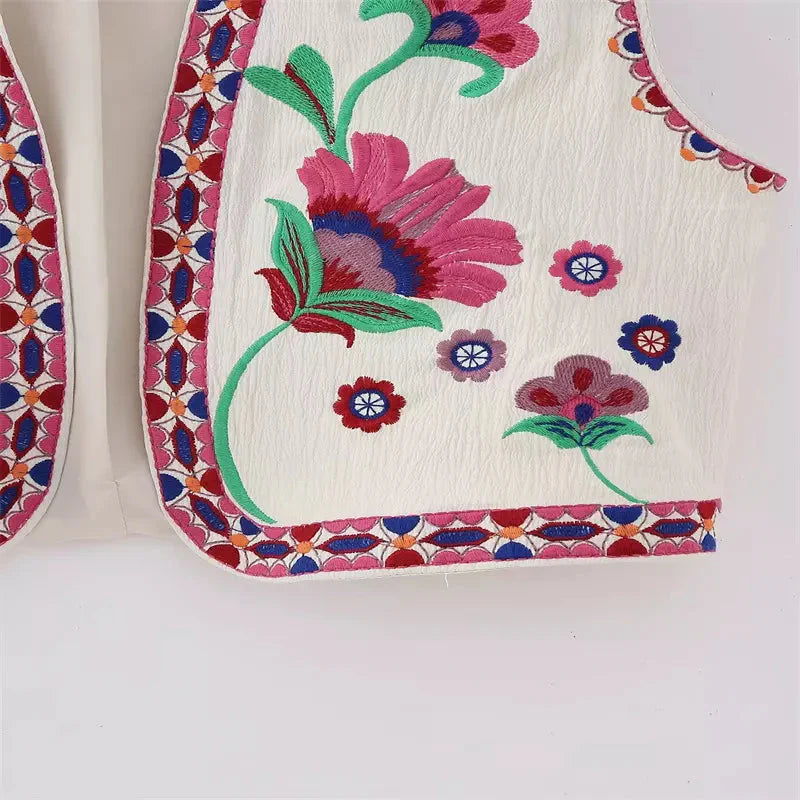 Blossom Bloemen Gilet