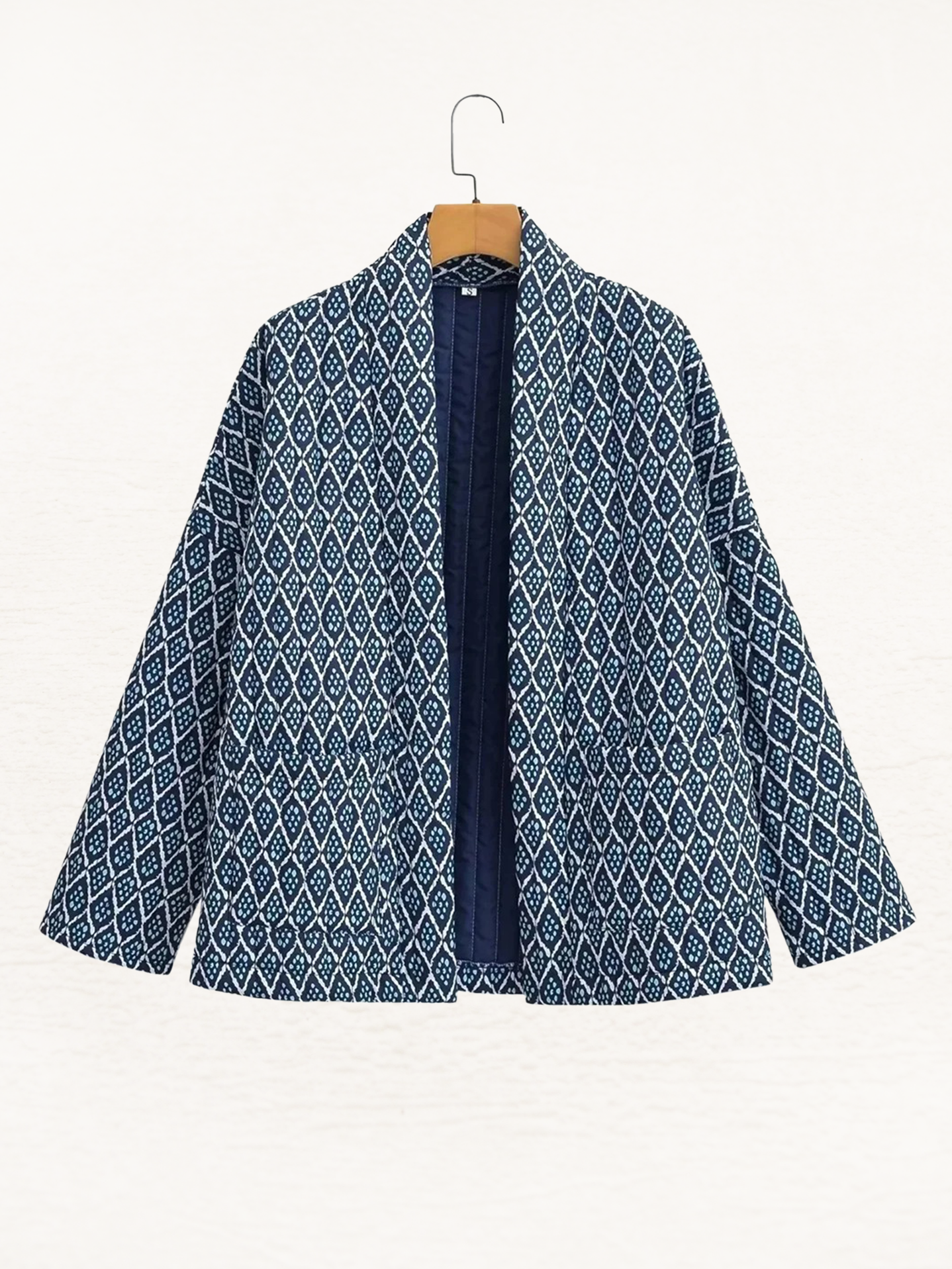Liva - Gewatteerde Jas Dames | Quilt Jack Met Print | Stijlvol Vrouwen Jasje