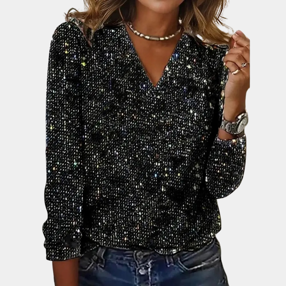 Margje - Glitter top voor dames