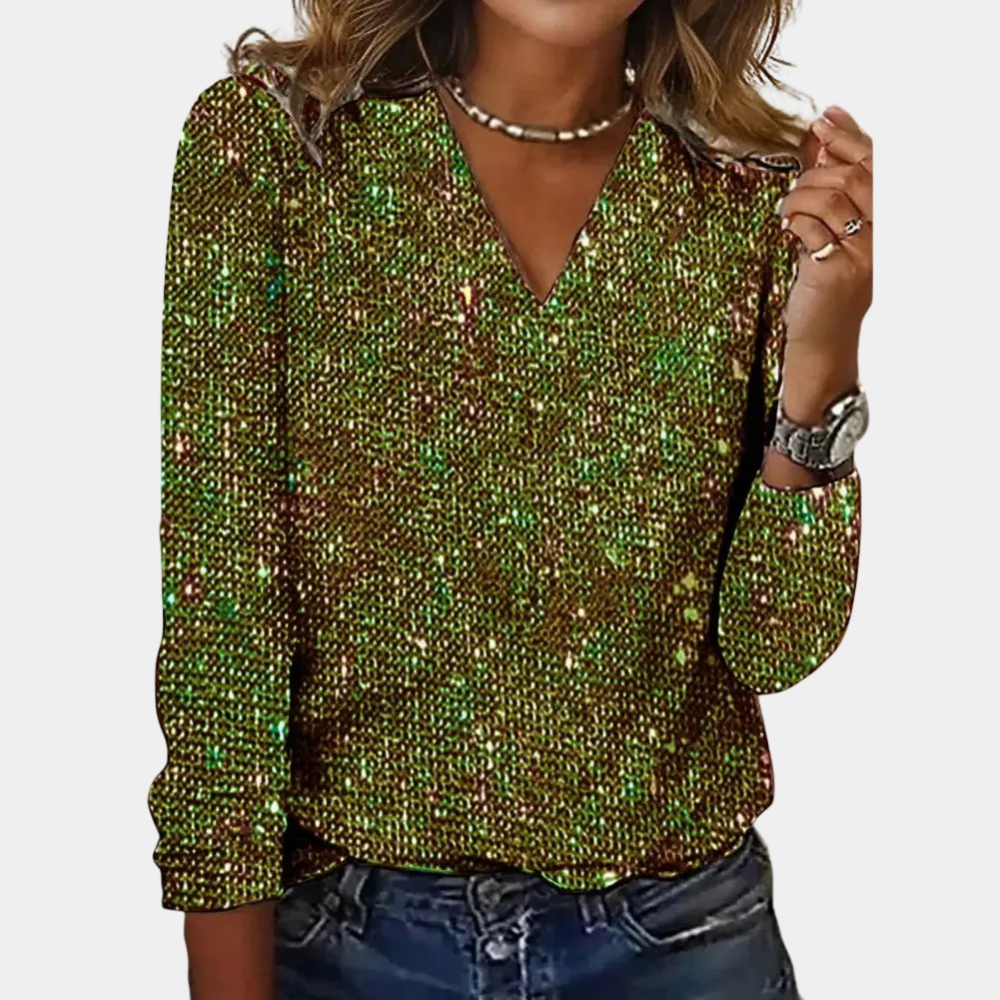 Margje - Glitter top voor dames