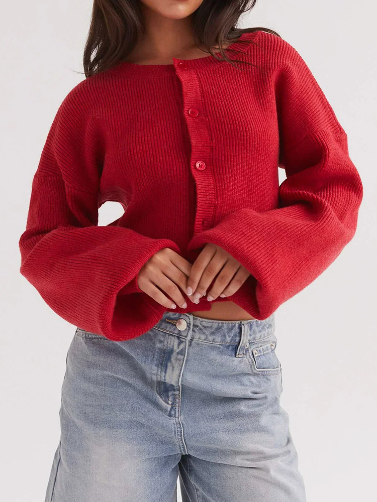 Jorien - Gebreid Vest met Knopen voor Dames | Elegante Sweater voor Vrouwen