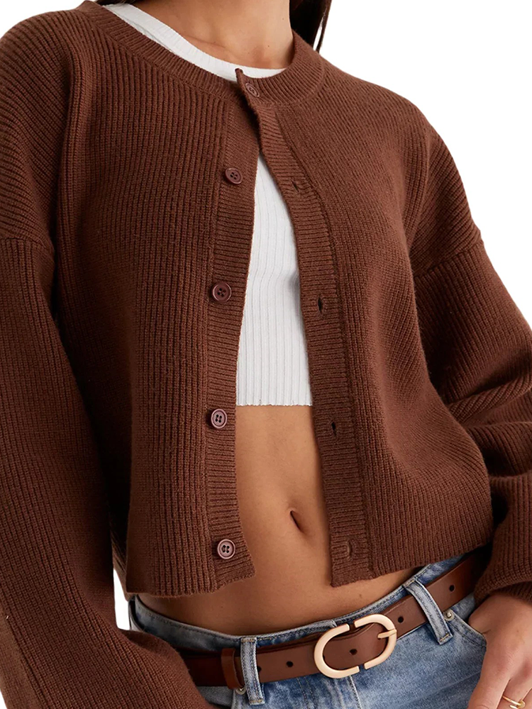 Jorien - Gebreid Vest met Knopen voor Dames | Elegante Sweater voor Vrouwen
