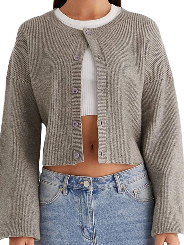 Jorien - Gebreid Vest met Knopen voor Dames | Elegante Sweater voor Vrouwen