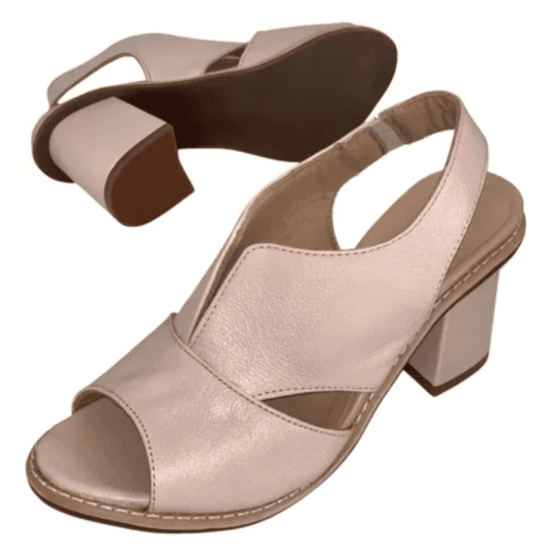 Elizabeth - Ongeëvenaarde Duurzaamheid & Tijdloze Elegantie in Dames Sandalen van Echt Leer