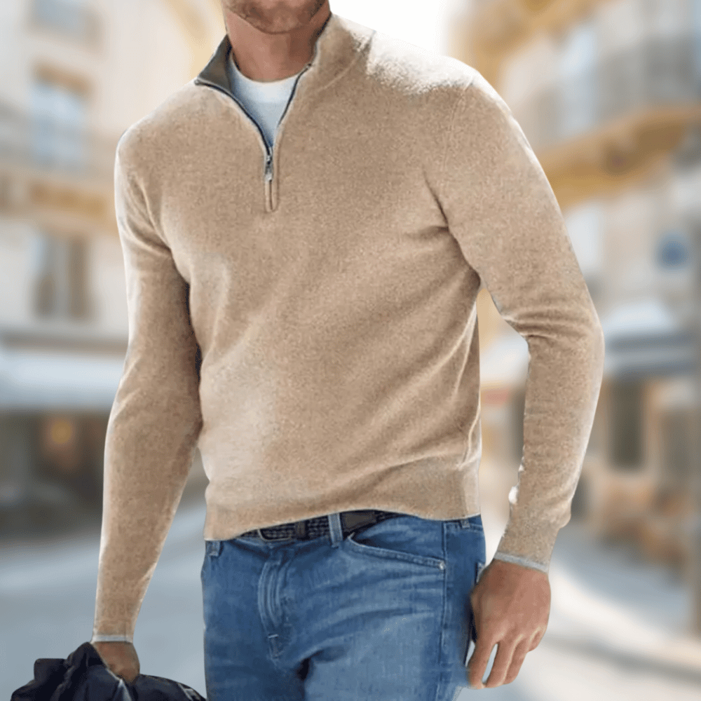 Ilyas - Half-Zip Trui