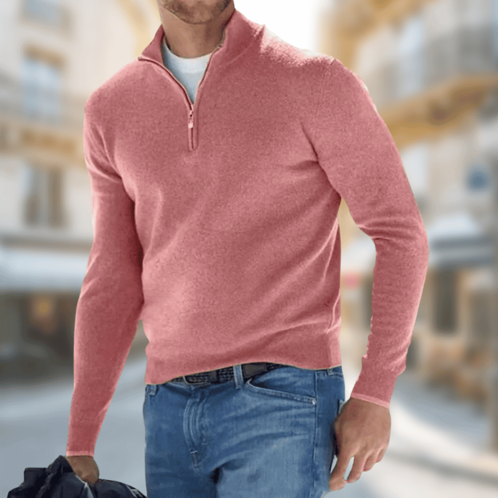 Ilyas - Half-Zip Trui