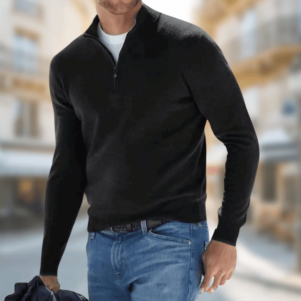 Ilyas - Half-Zip Trui