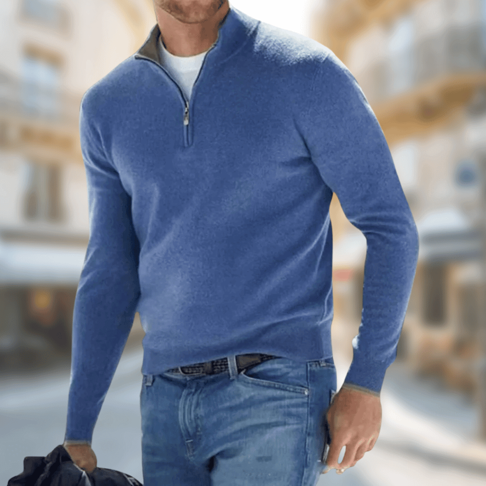 Ilyas - Half-Zip Trui