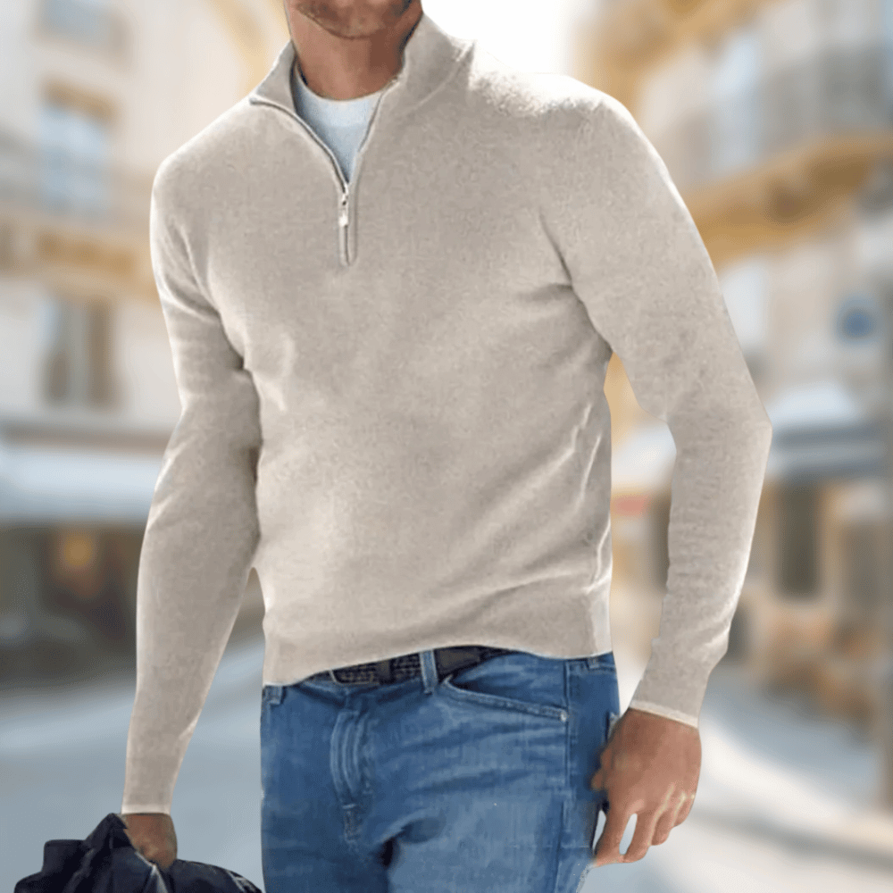 Ilyas - Half-Zip Trui