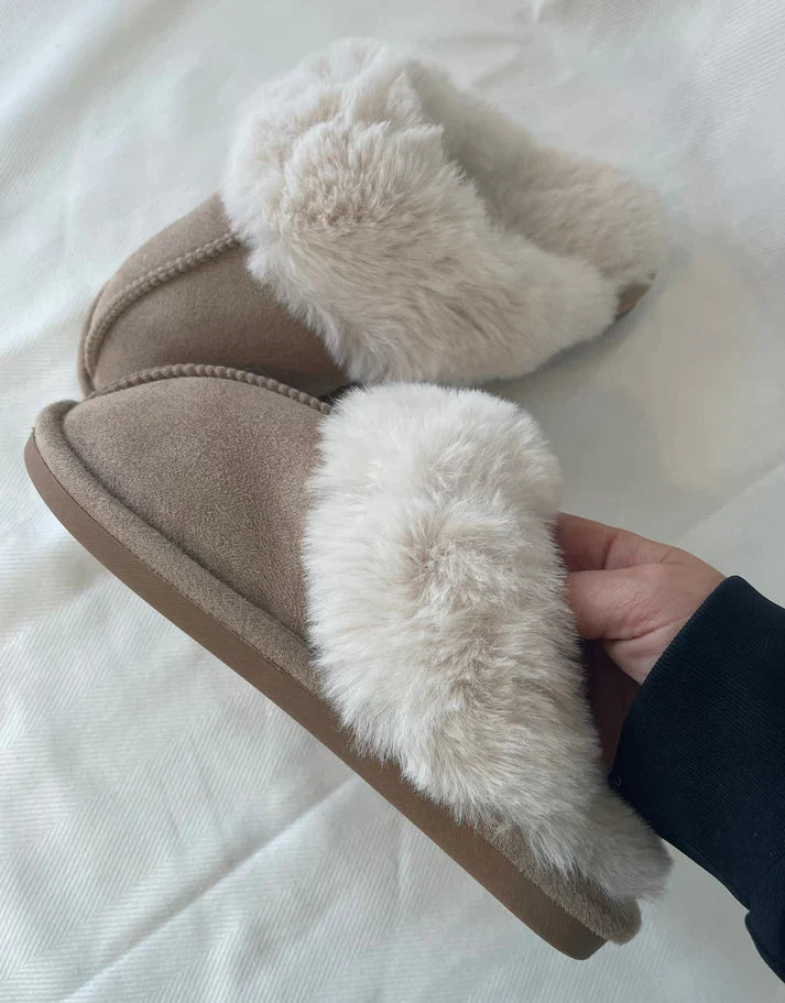 Karla - Teddybeer Schoenen beige