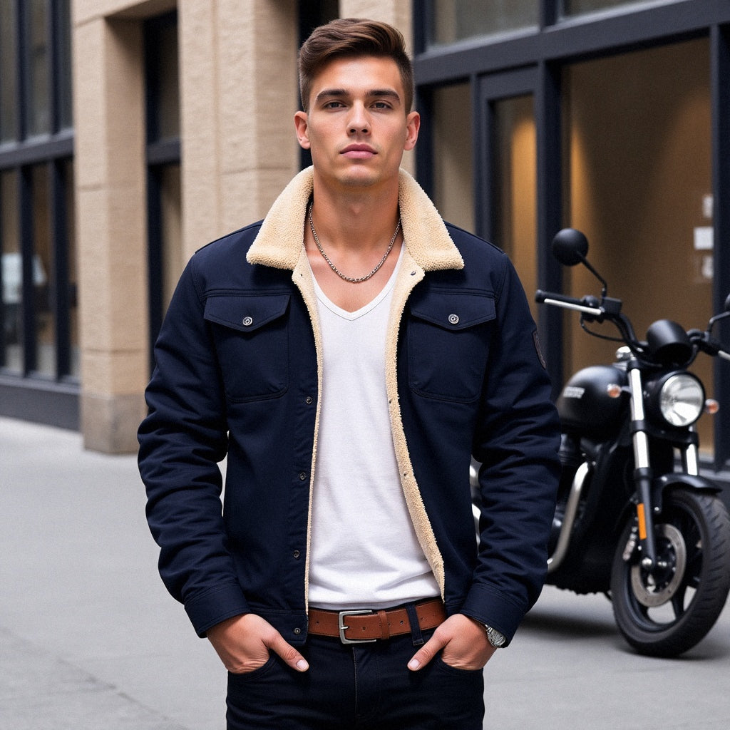 Mark - Vintage bomberjack voor heren