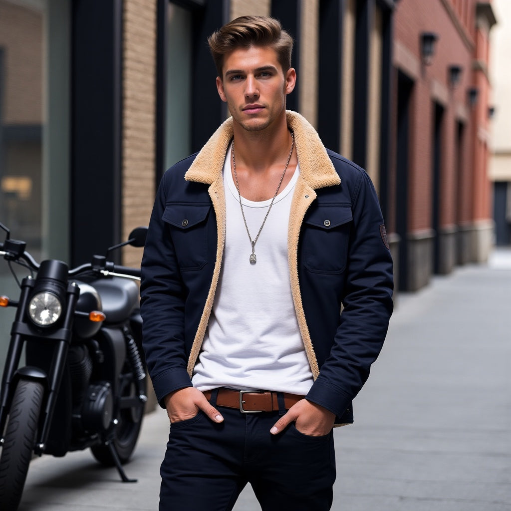Mark - Vintage bomberjack voor heren