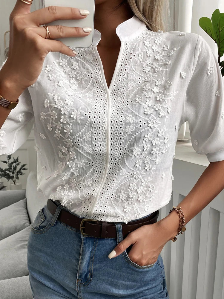 Fae - Schattige V-hals Top