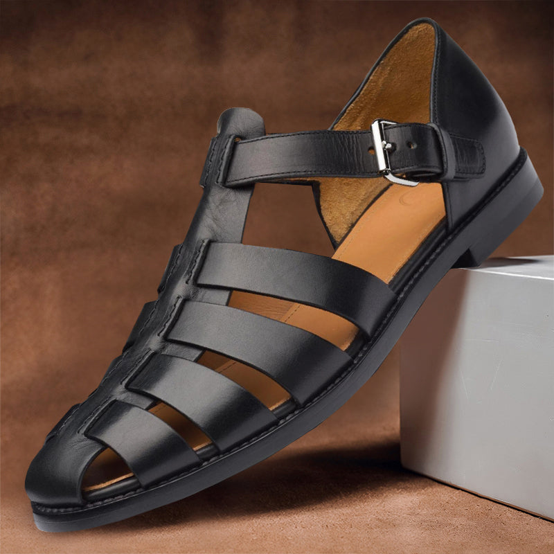 Ethan - Lederen Gladiator Sandalen