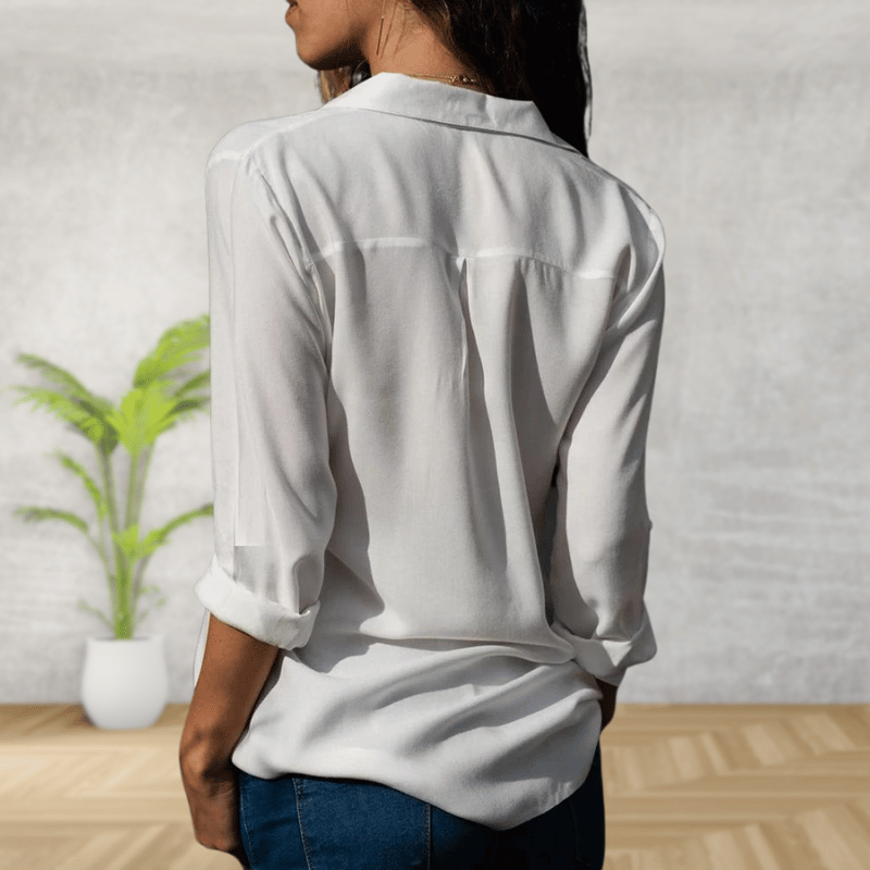 Claiborne - Klassieke Damesblouse