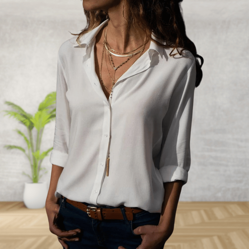 Claiborne - Klassieke Damesblouse