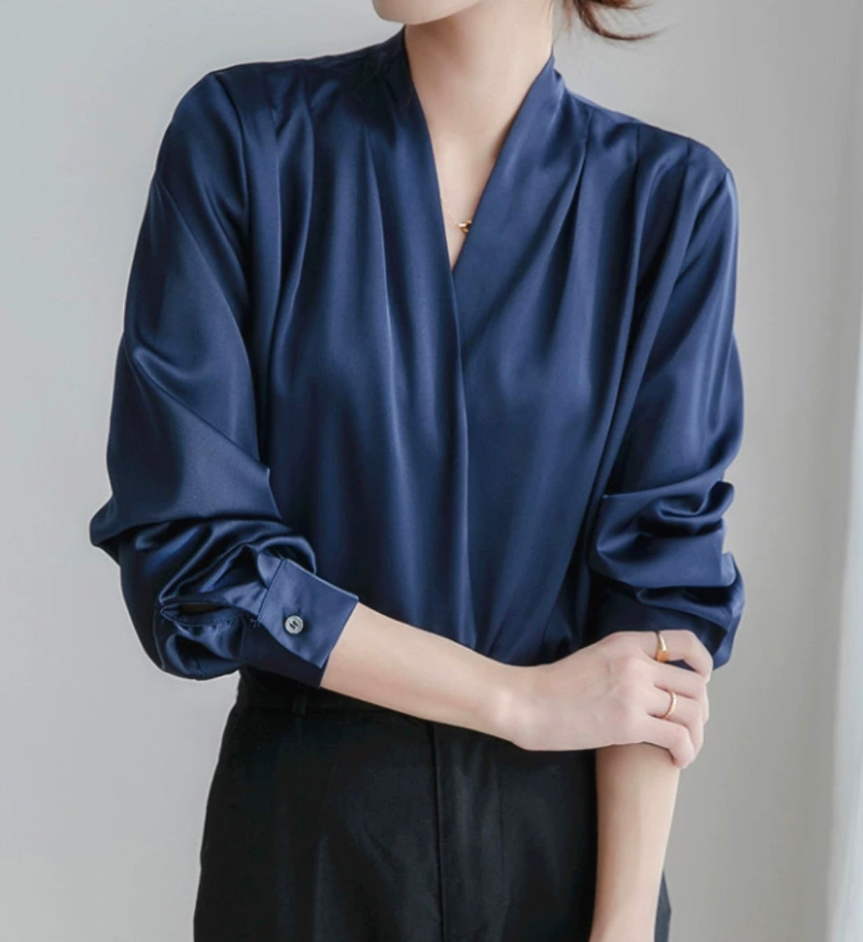 Sophie - Elegante Wikkelblouse