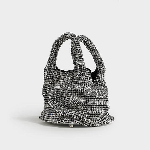 Luna – Mini Handtas met Strass Versieringen