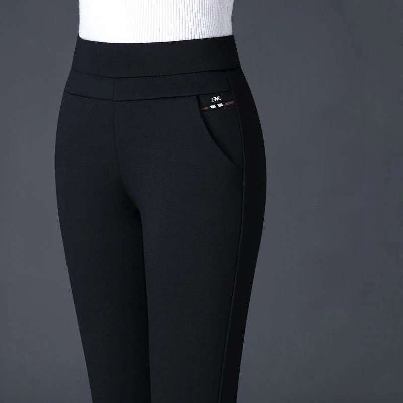 Ophelia - Zwarte Stretch Damesbroek voor Ultiem Comfort