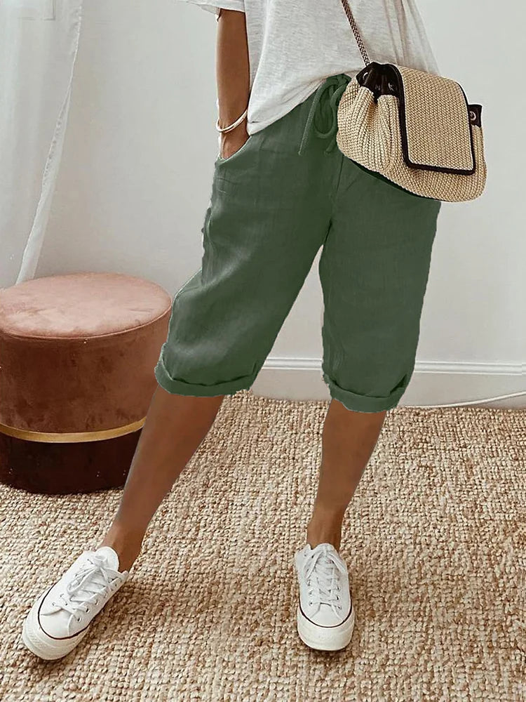 LuxeFit Dames Shorts: Verhoog je Garderobe met Stijlvolle Comfort
