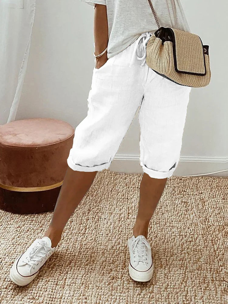 LuxeFit Dames Shorts: Verhoog je Garderobe met Stijlvolle Comfort