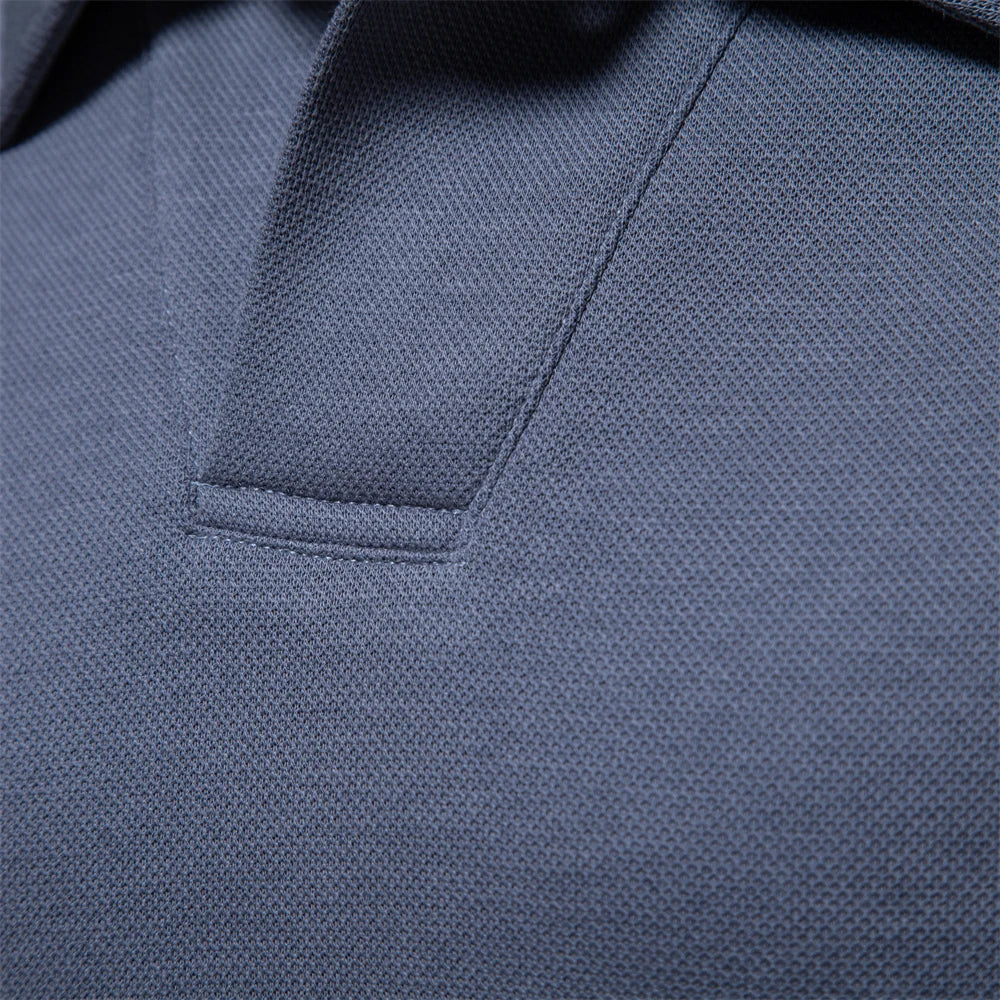Liam - Classic Langarm Polo Shirt
