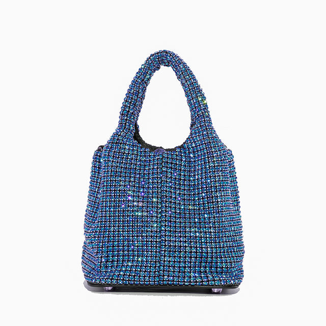 Luna – Mini Handtas met Strass Versieringen