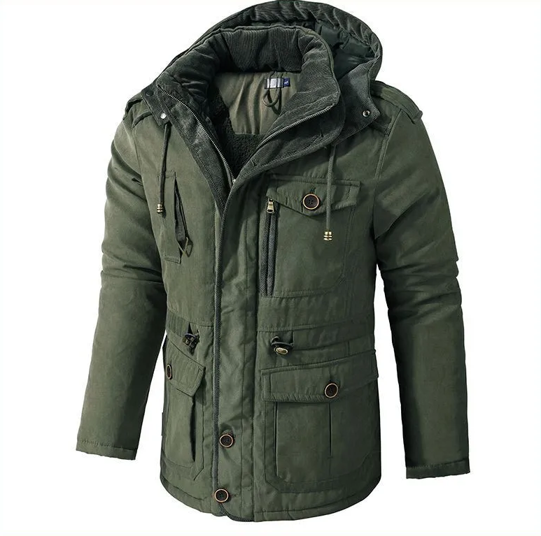 Juriaan - Stoere jas met een warme binnenvoering