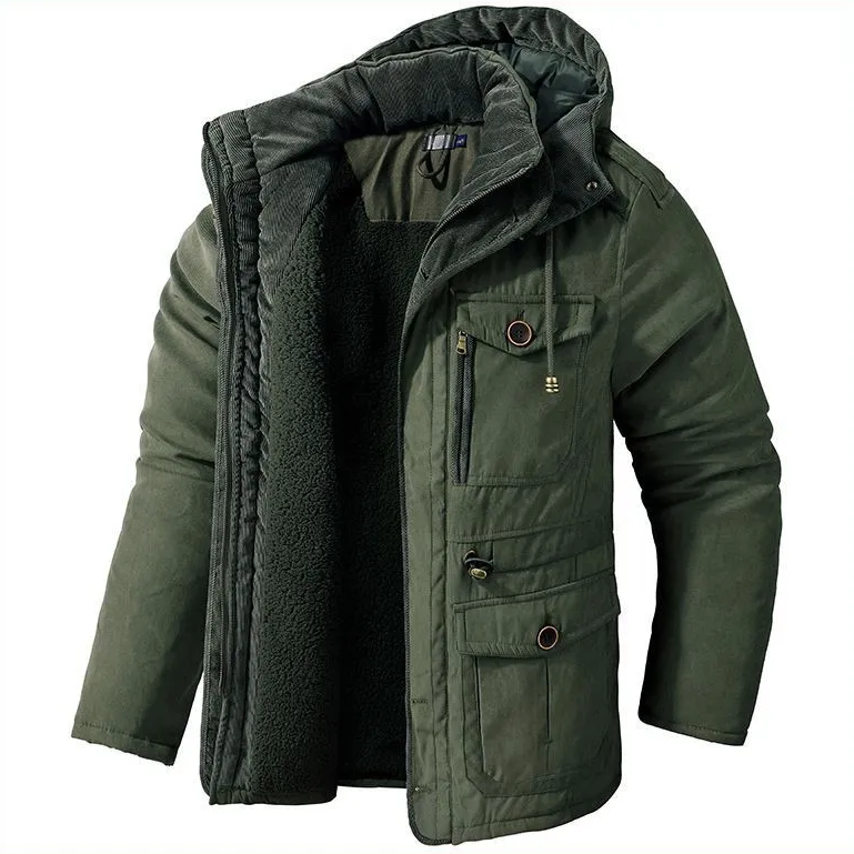 Juriaan - Stoere jas met een warme binnenvoering