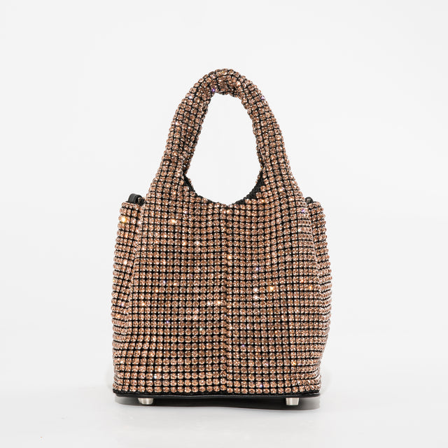 Luna – Mini Handtas met Strass Versieringen