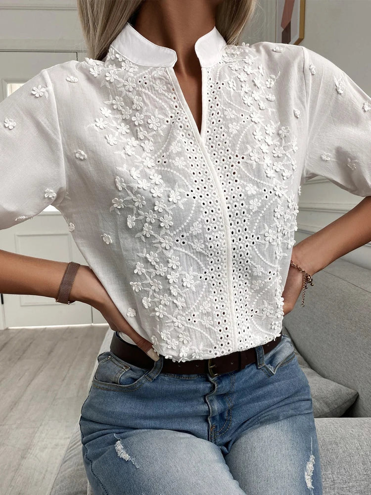 Fae - Schattige V-hals Top