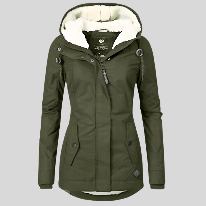 Jara - Winterjas met Capuchon en Warme Voering