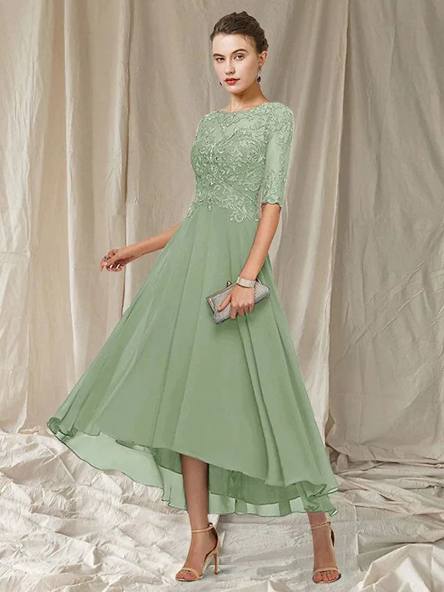 Janne - Elegant in een chique jurk